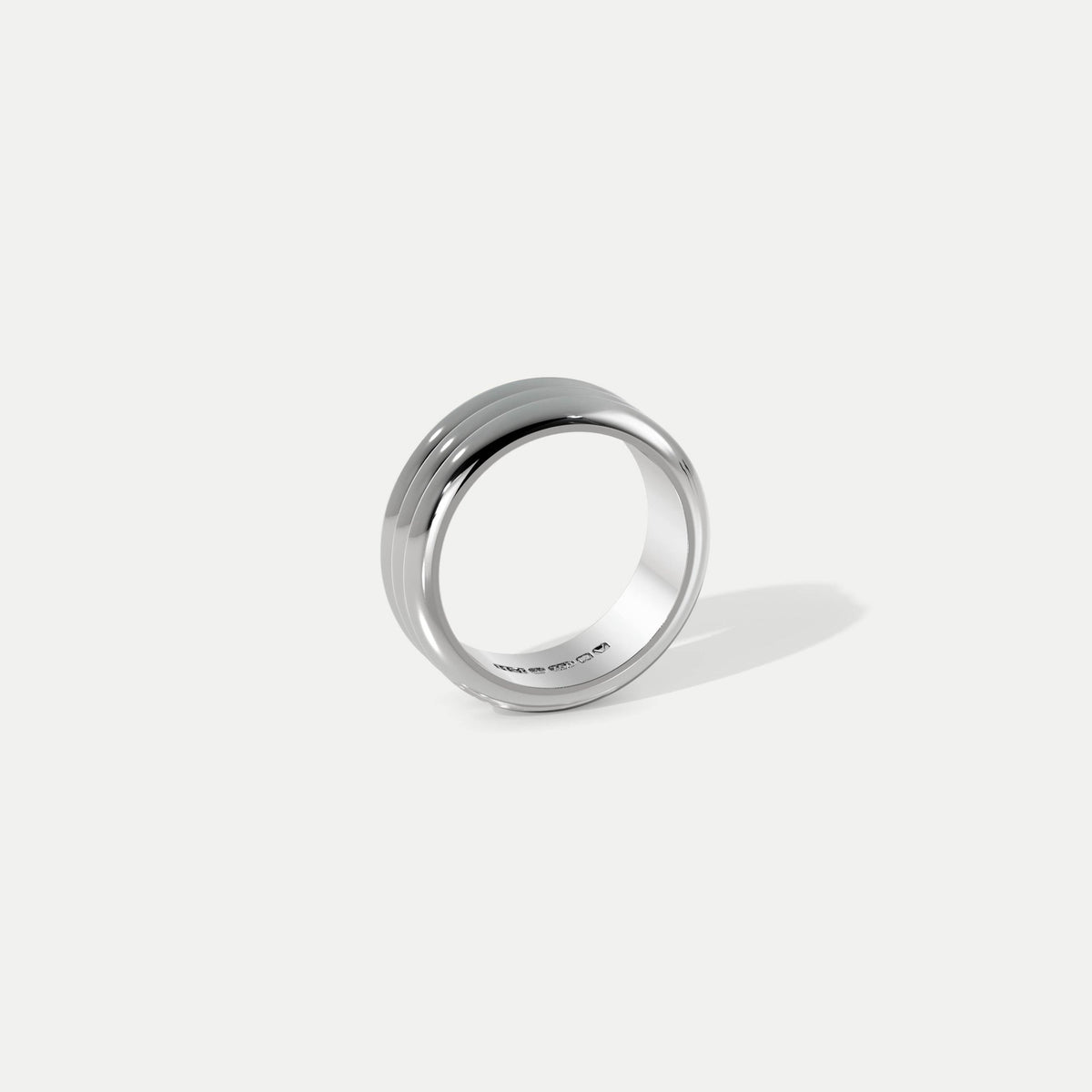 Knife Edge Bond (Wide) Platinum