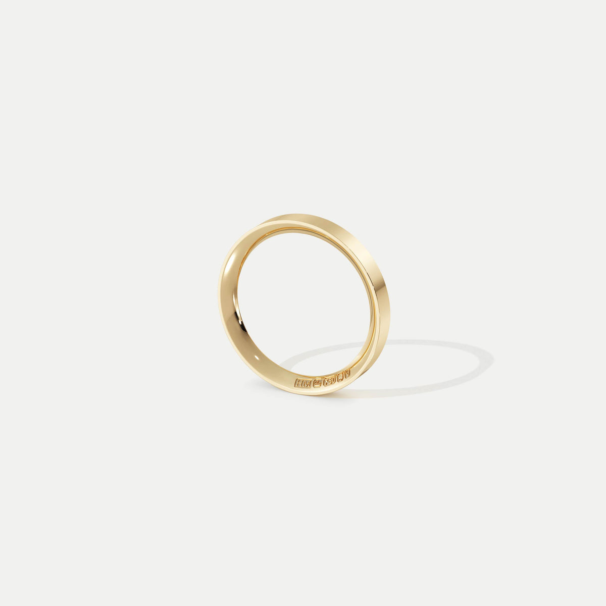 Inner Knife Edge (Narrow) Gold