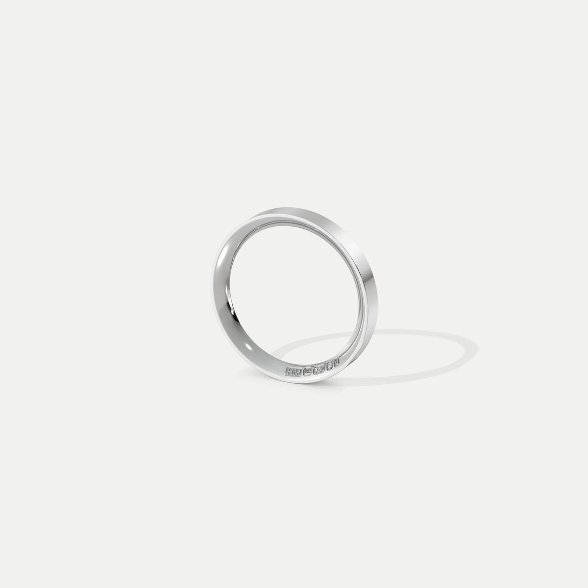 Inner Knife Edge (Narrow) Platinum
