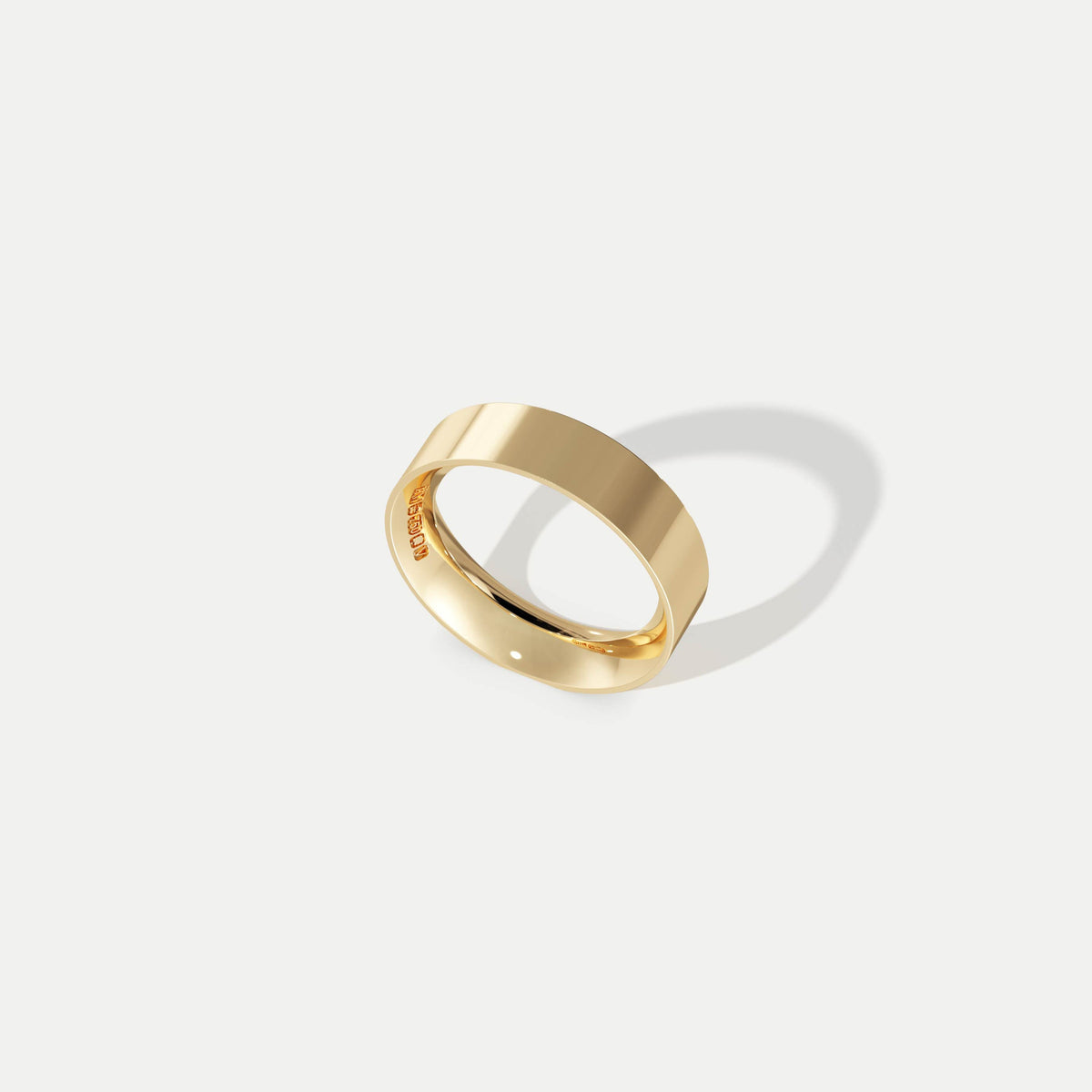 Inner Knife Edge (Wide) Gold
