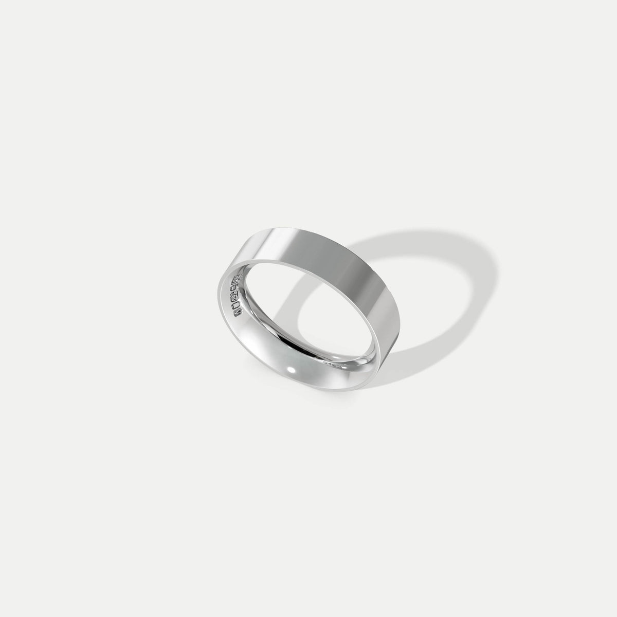 Inner Knife Edge (Wide) Platinum