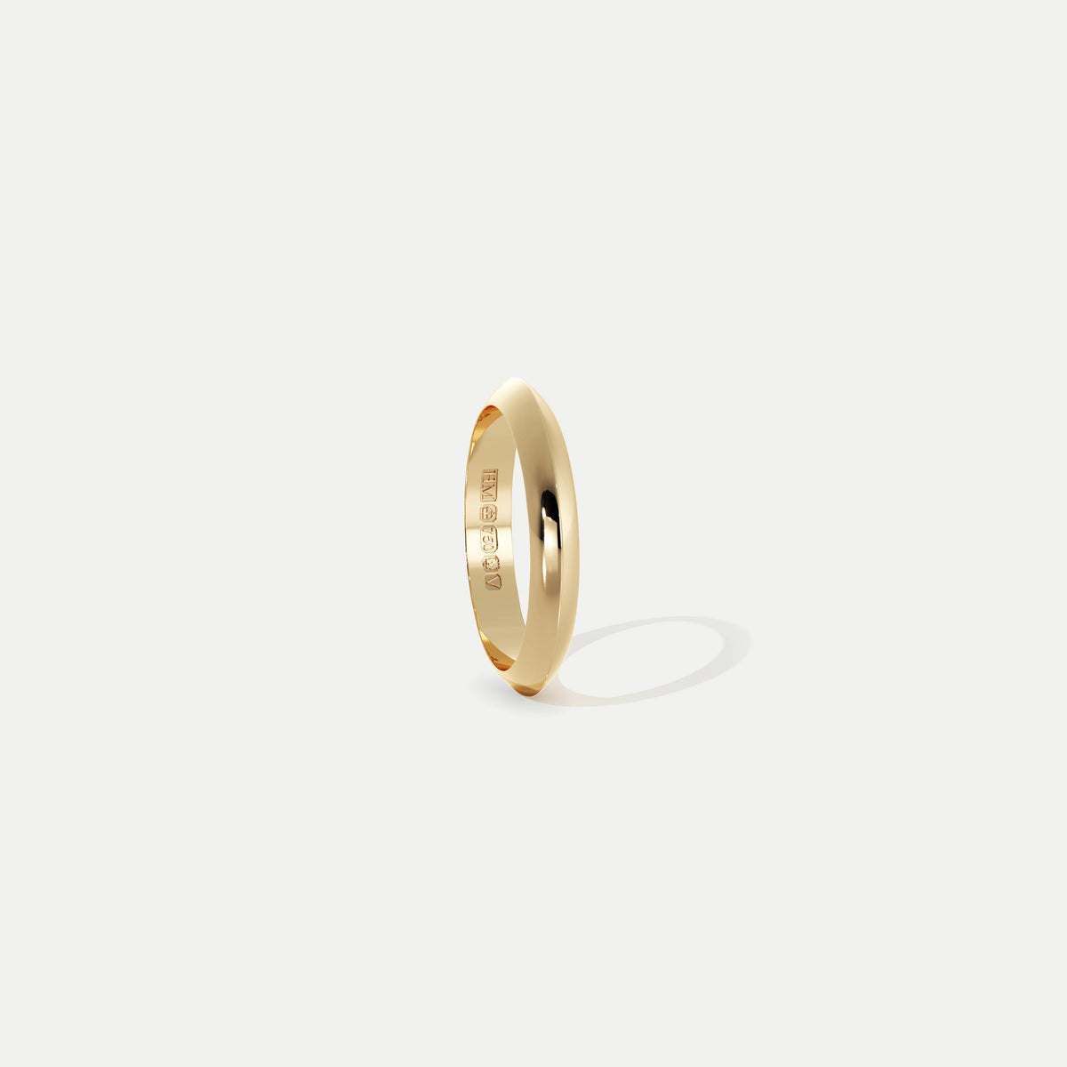 Outer Knife Edge (Narrow) Gold