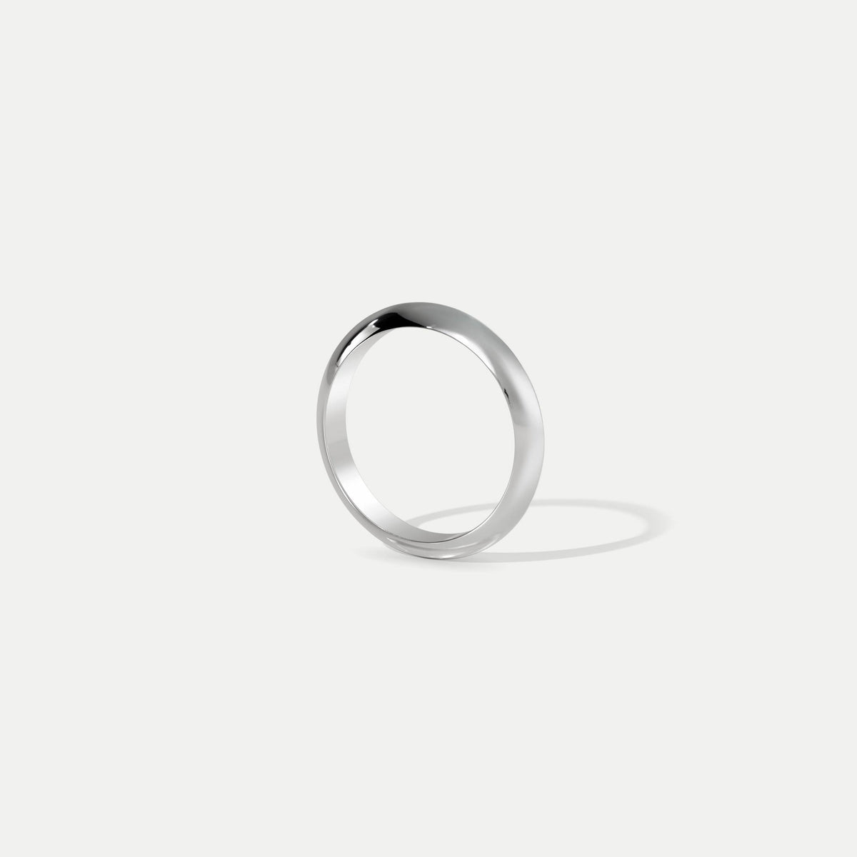 Outer Knife Edge (Narrow) Platinum