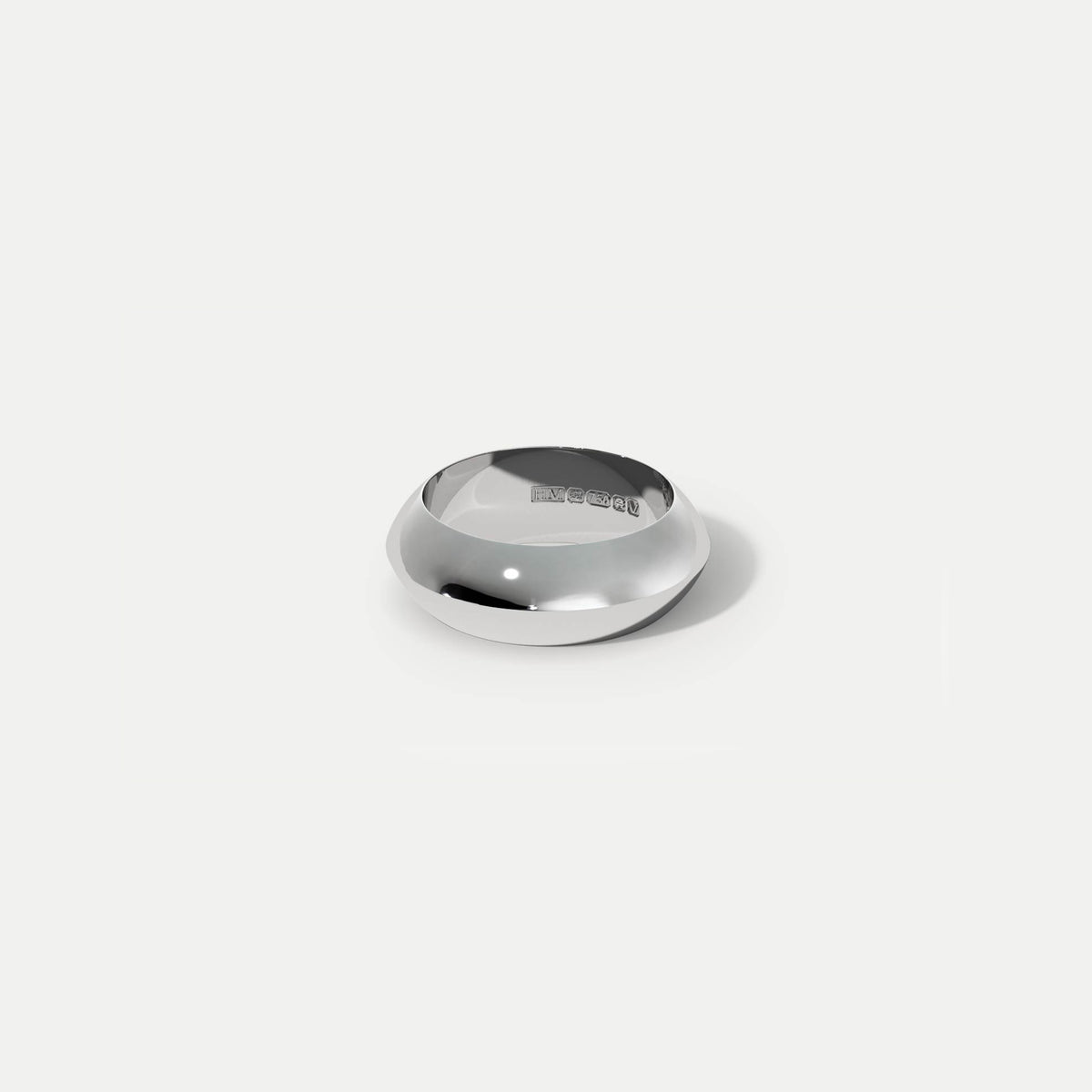 Outer Knife Edge (Wide) Platinum