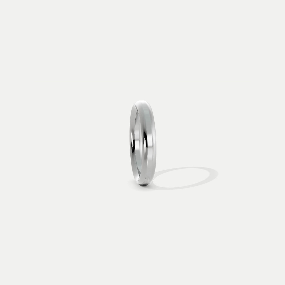Side Knife Edge (Narrow) Platinum