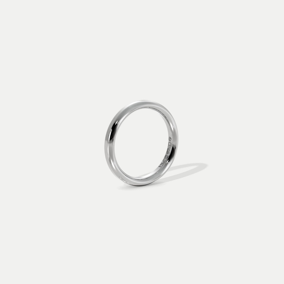 Side Knife Edge (Narrow) Platinum
