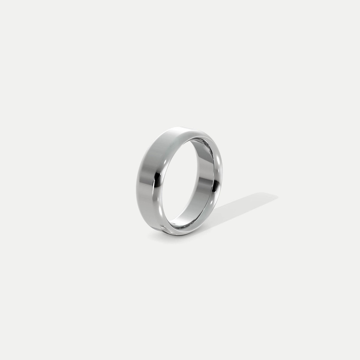 Side Knife Edge (Wide) Platinum
