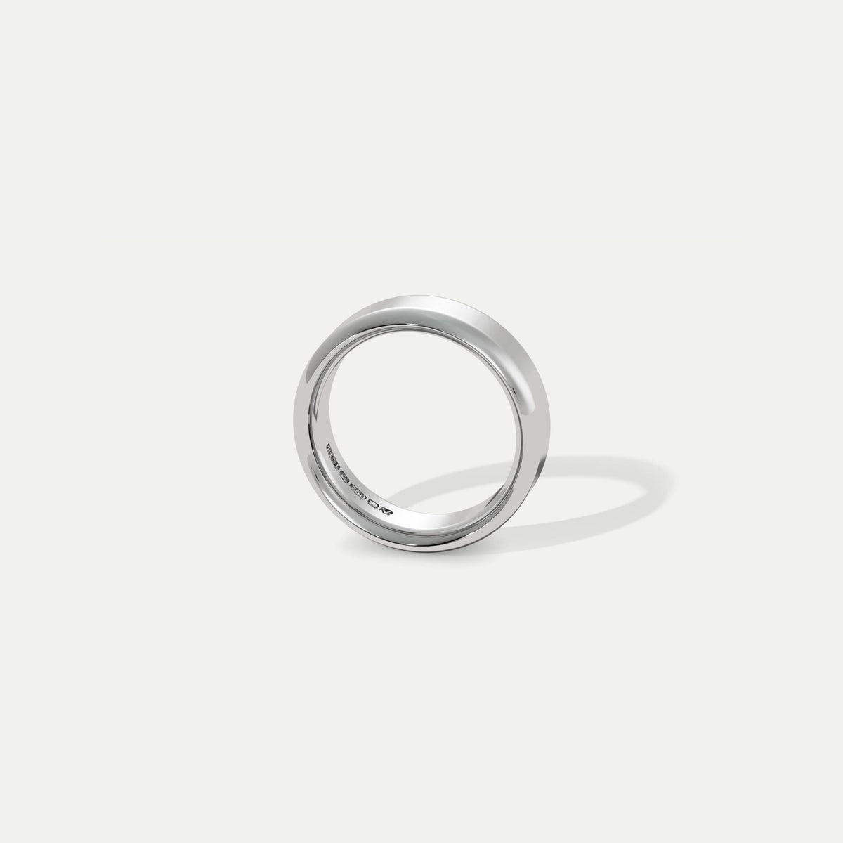 Side Knife Edge (Wide) Platinum