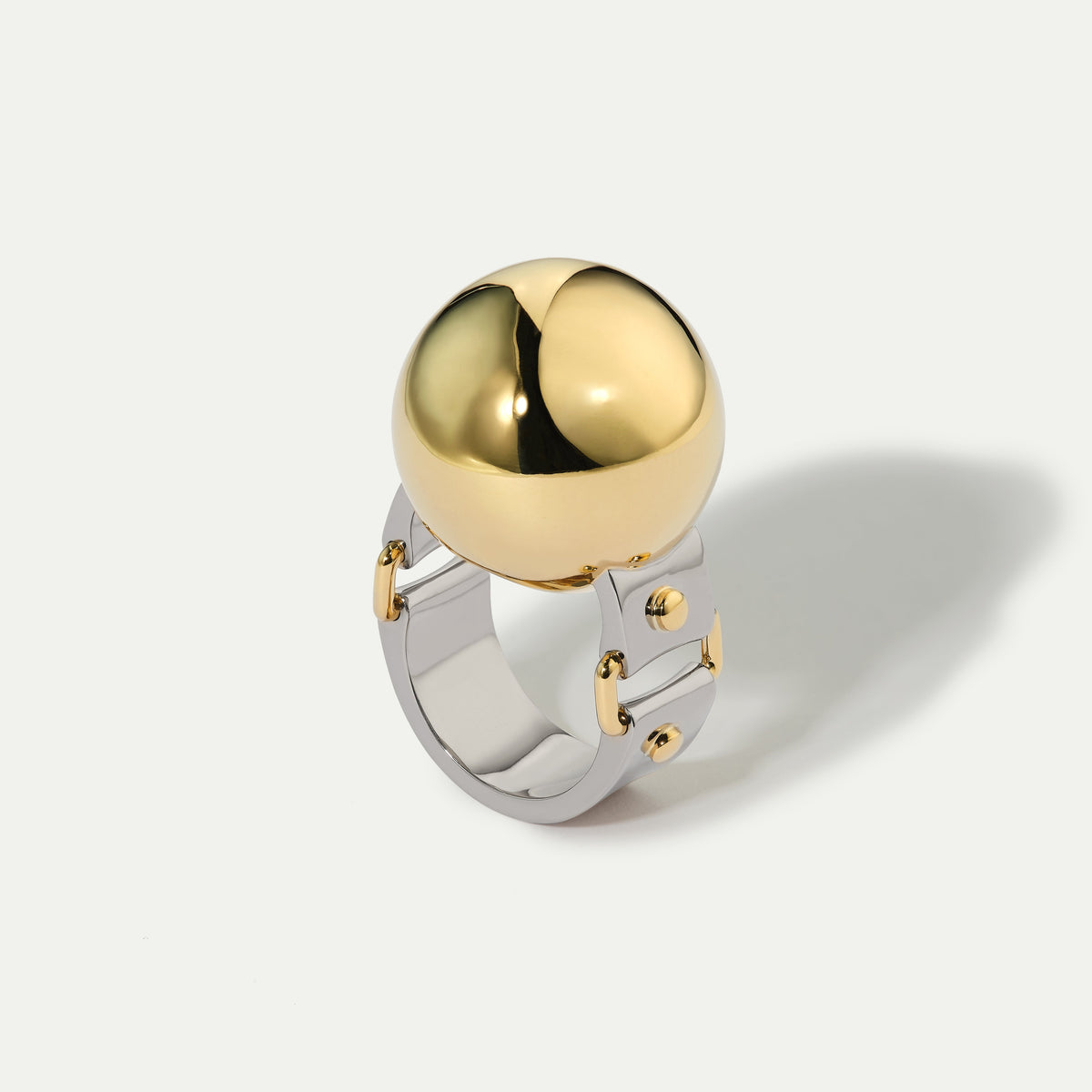 Strapped Orb Ring