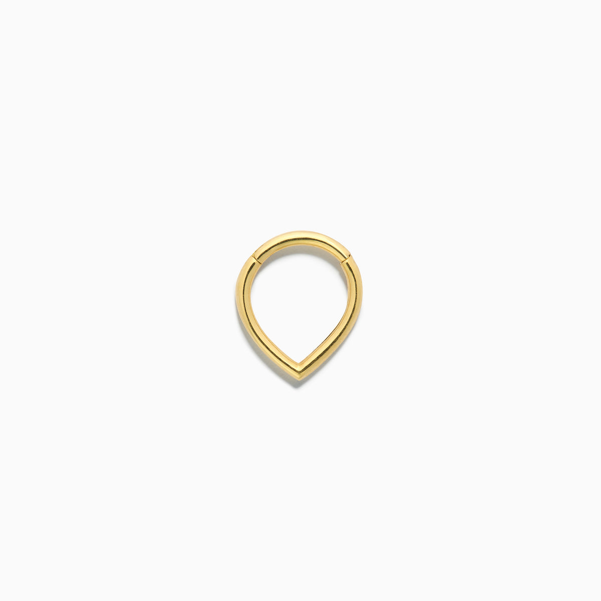 Teardrop Hoop Yellow (S)