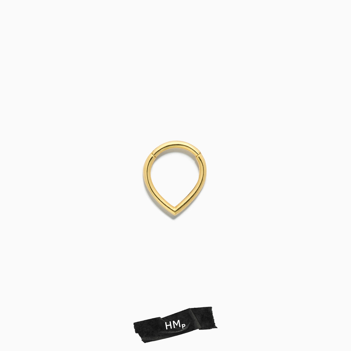 Teardrop Hoop Yellow (S)
