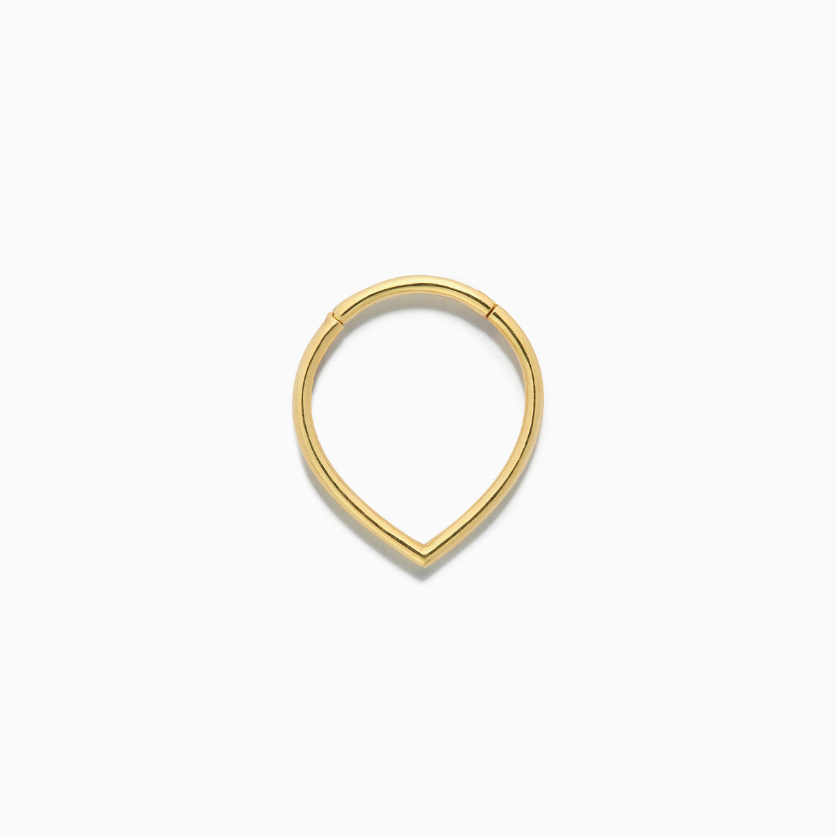 Teardrop Hoop Yellow (L)