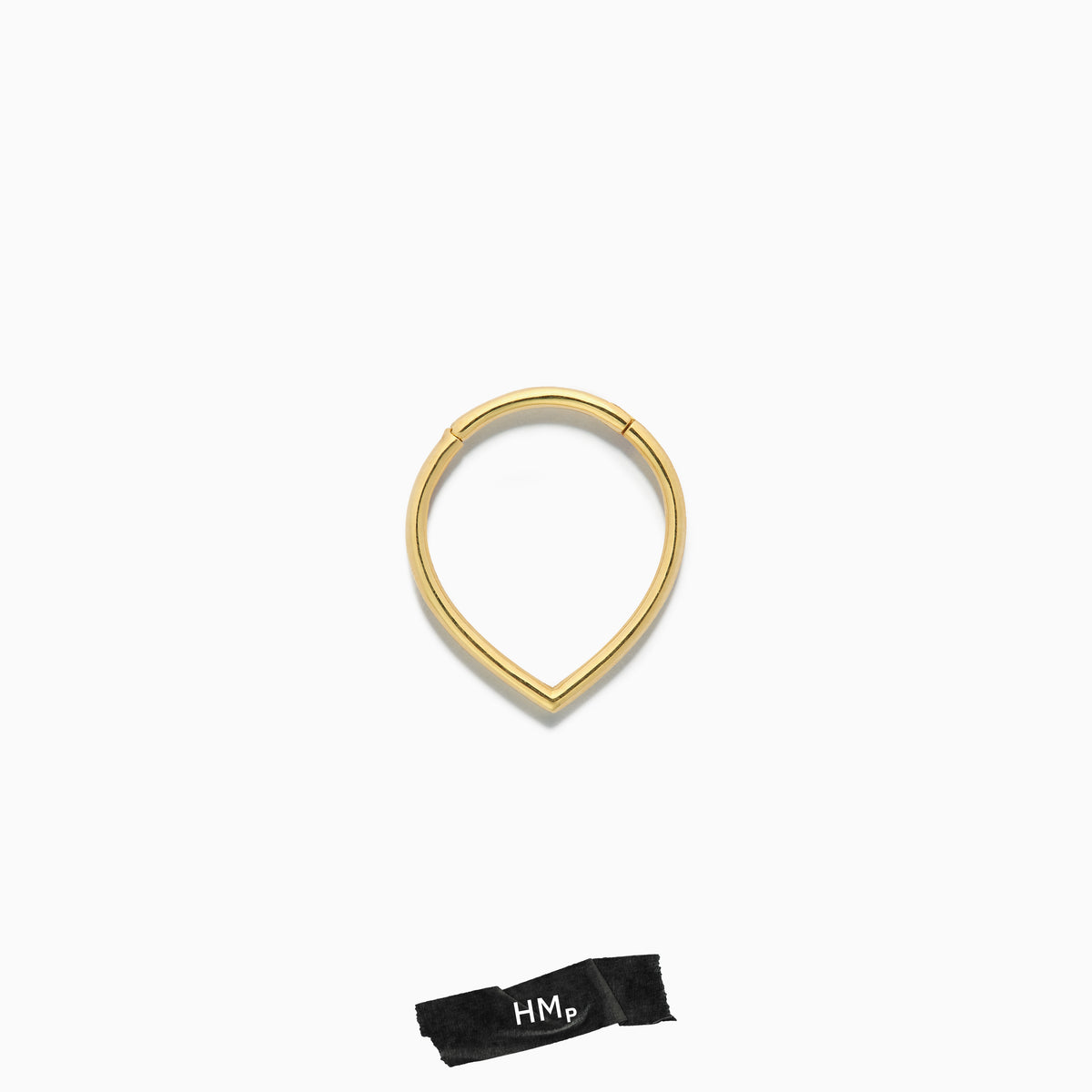Teardrop Hoop Yellow (L)