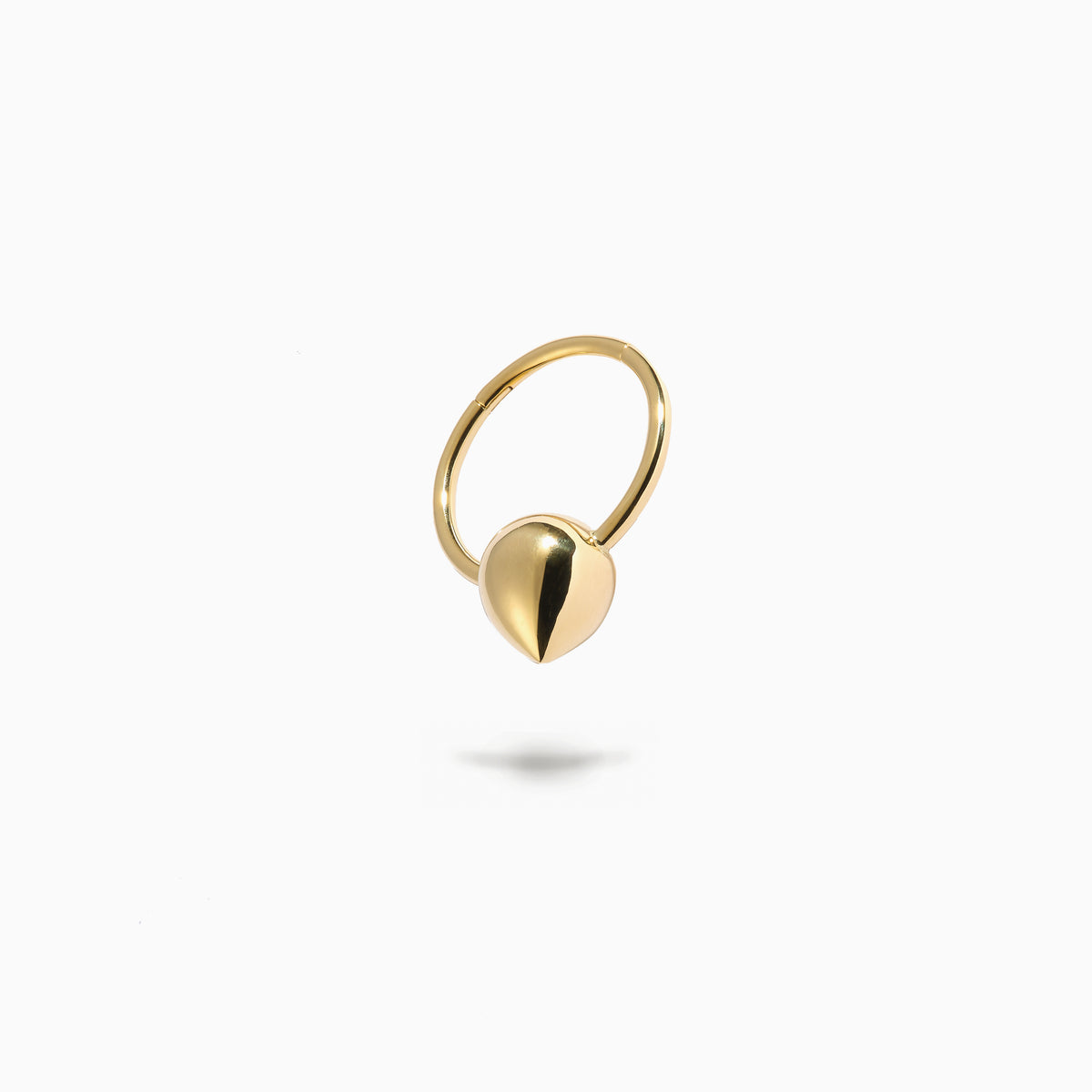 Teardrop ‘Captive’ Ring Yellow