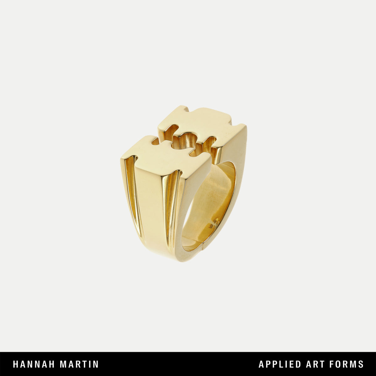Razor Ring Taper Gold