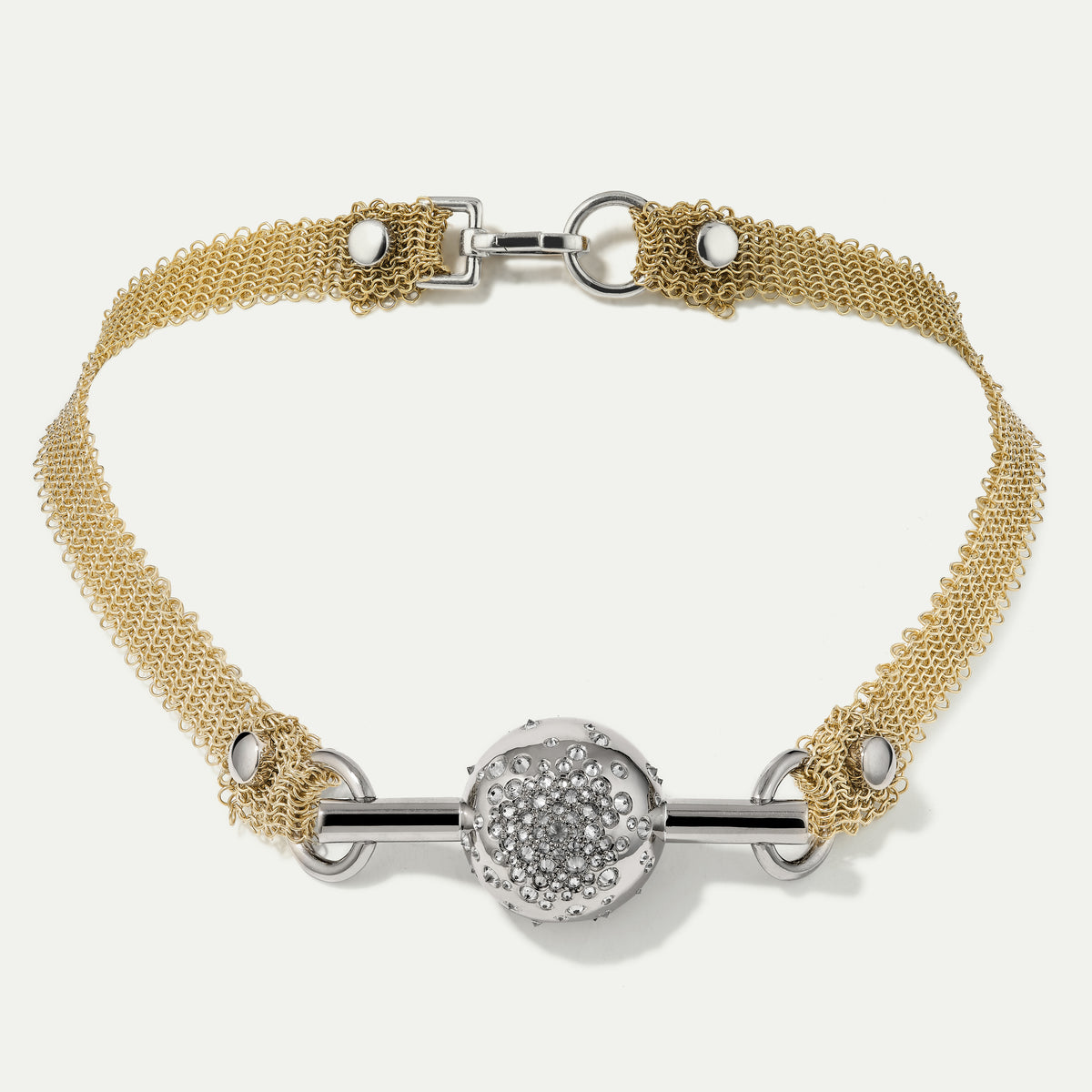 Studded Orb Harness Choker
