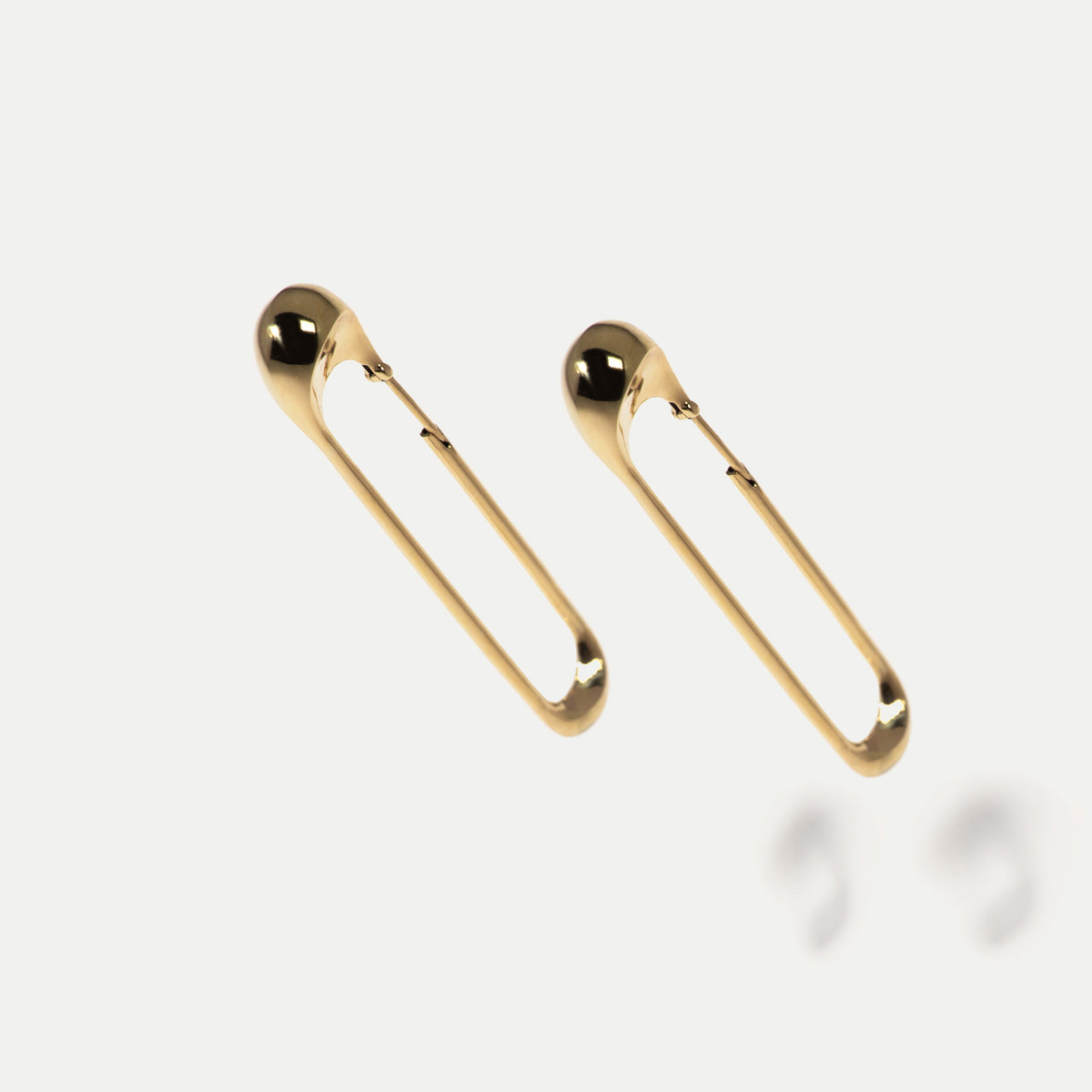 Giant Punk Pin Earrings