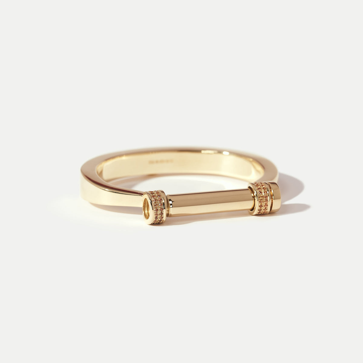 ‘Bid for Freedom’ Heavy Shackle Bangle