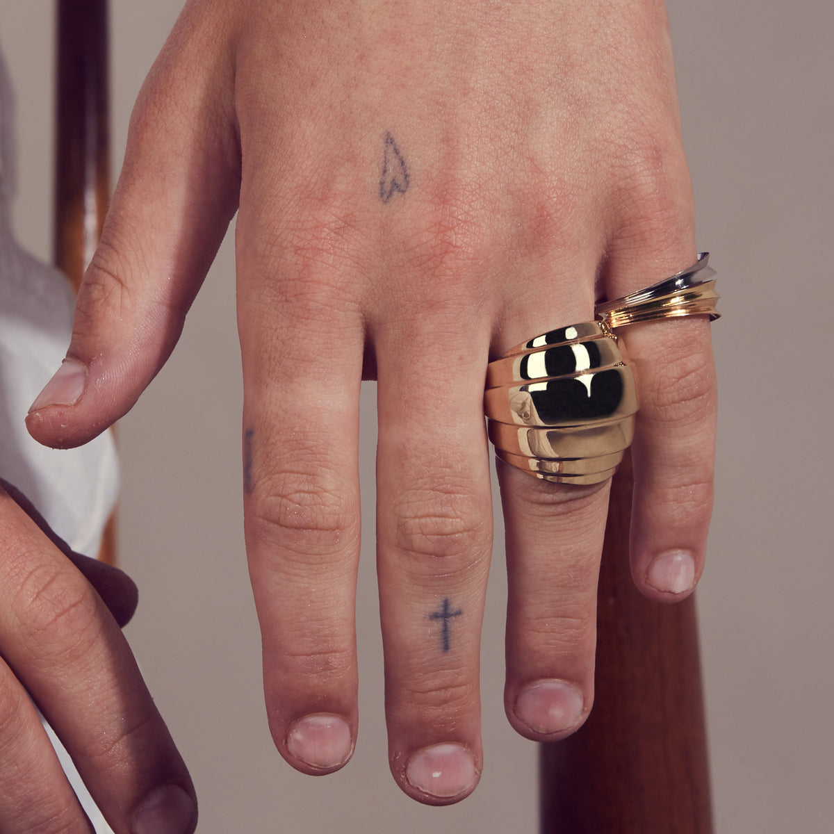 Orbit Super Size Yellow Gold Ring