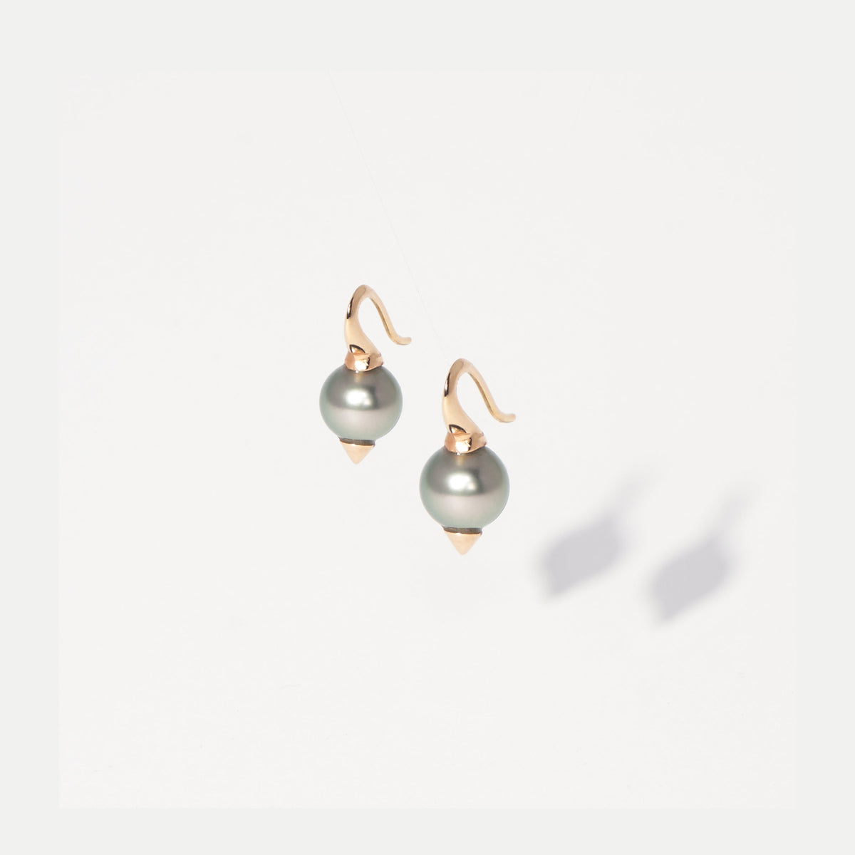Hooked Pearl Earrings