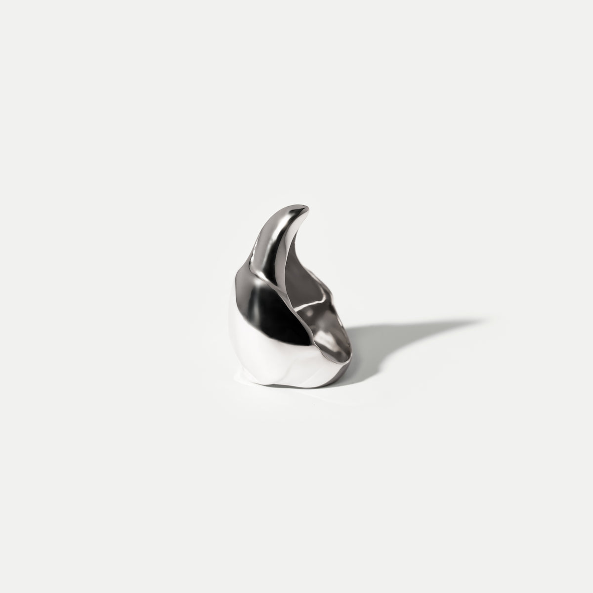 Imperial Eagle White Gold Icon Ring