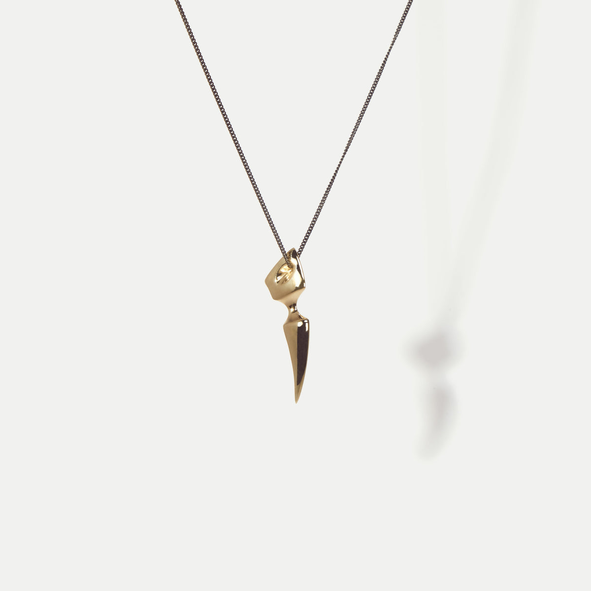 Spur Yellow Gold Pendant