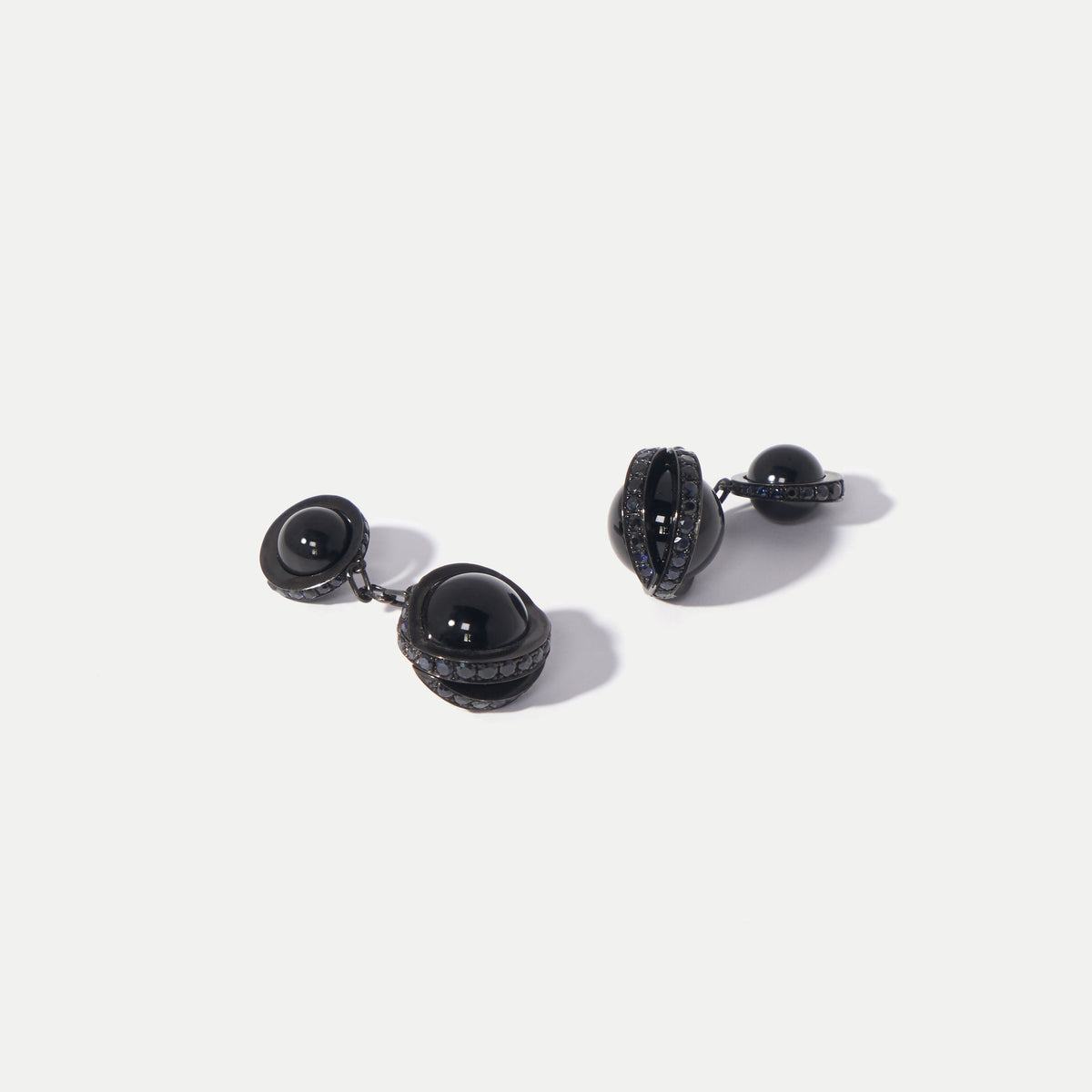 Onyx & Sapphire Cufflinks