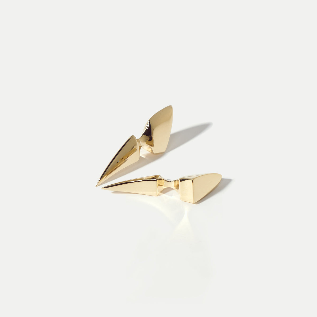 Spur Yellow Gold Cufflinks