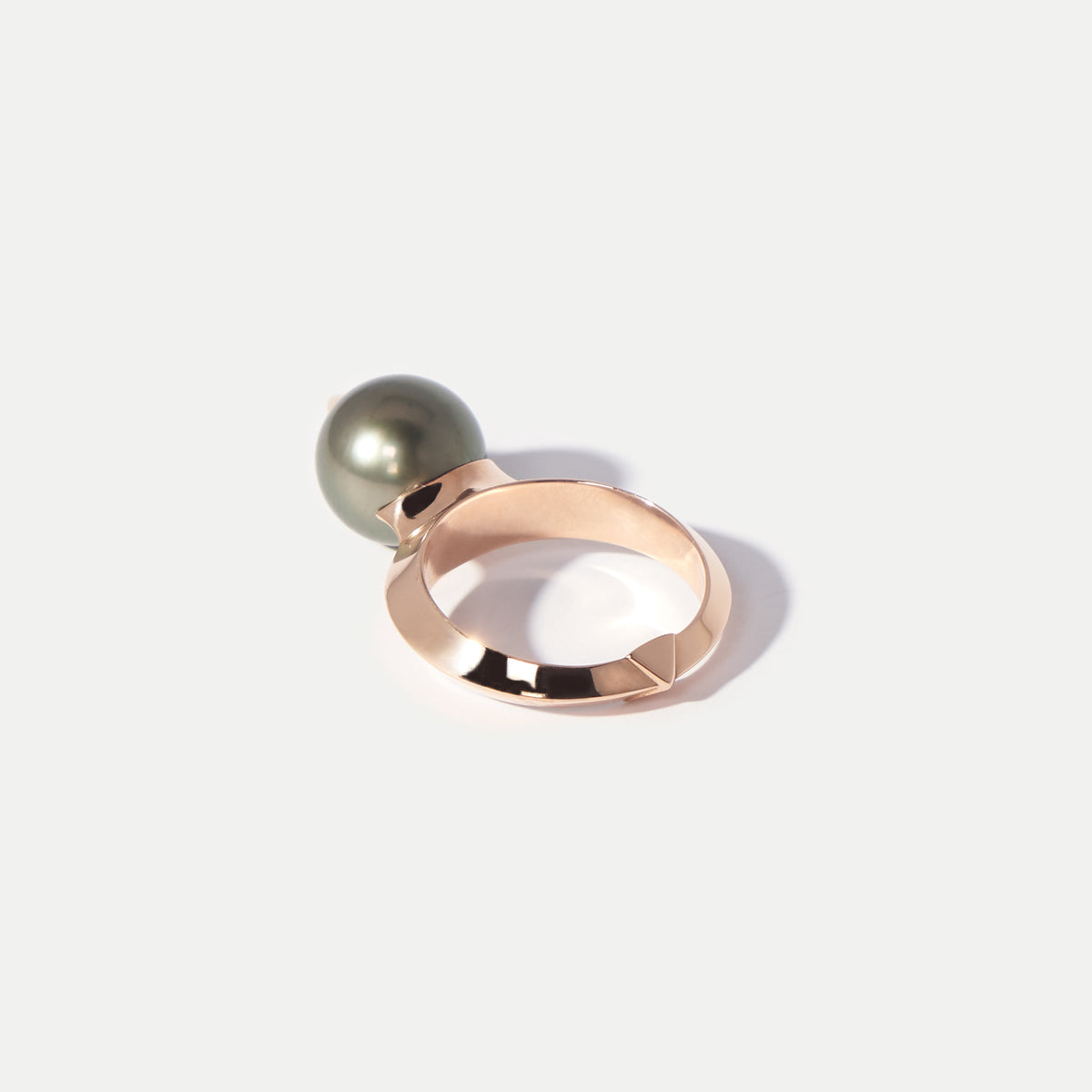 Stabbed Pearl Ring