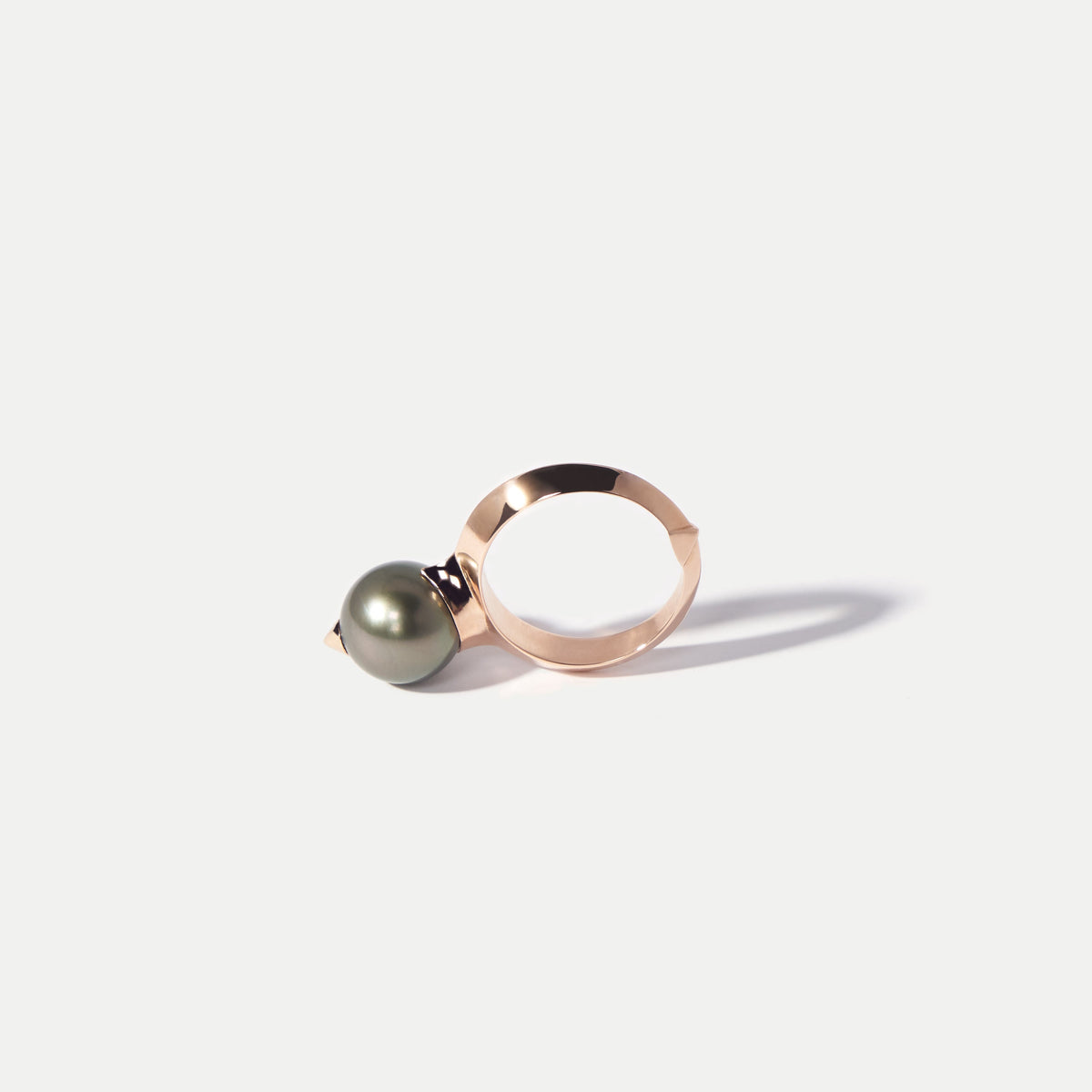 Stabbed Pearl Ring
