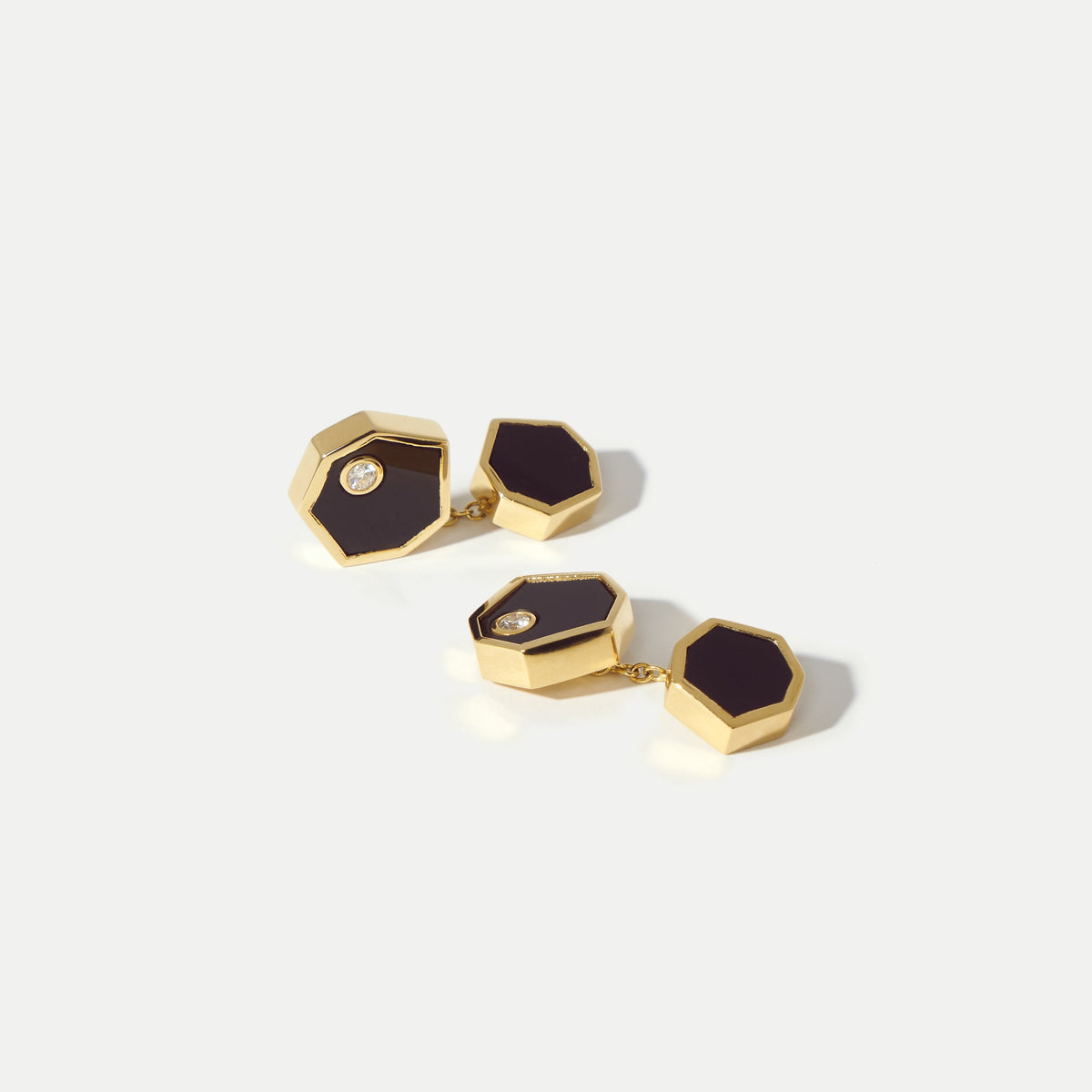 Vincent's Signet Facet Cufflinks