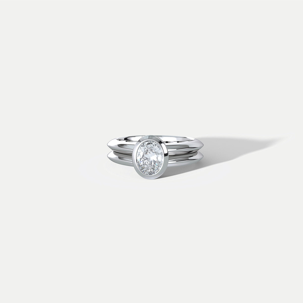 The Bond (Oval) Platinum