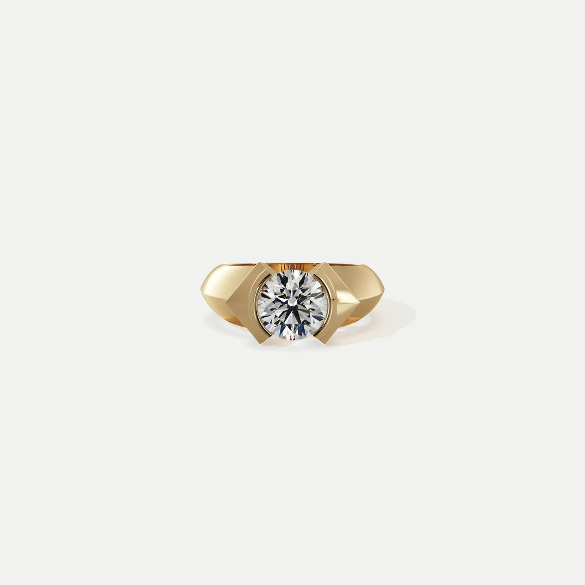 The Embrace (Circle) Gold