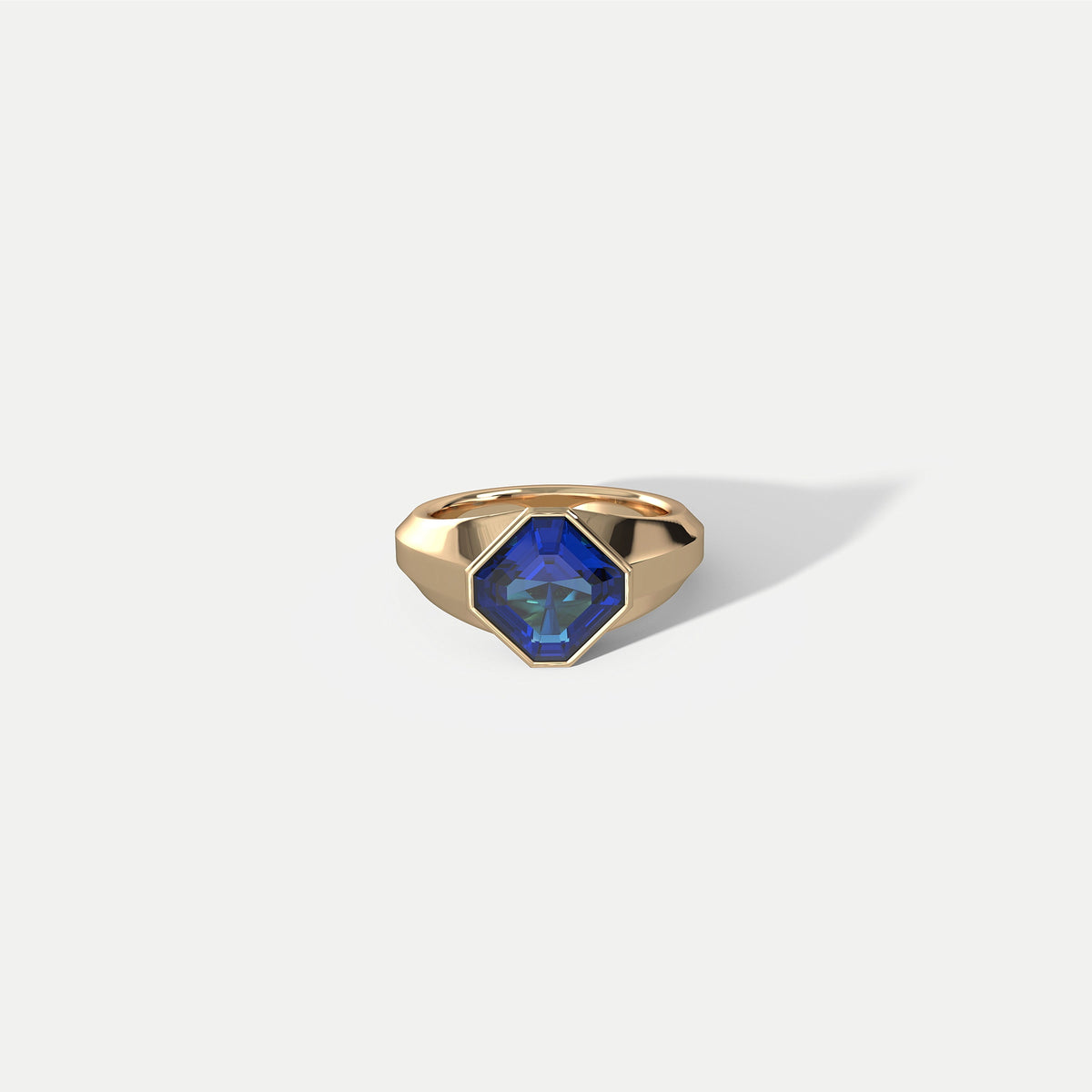 The Pact (Square) Gold & Sapphire