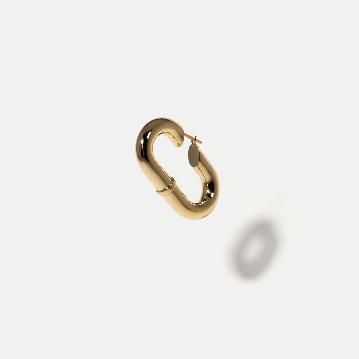Warrior Chain Hoop Earrings